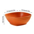 thumbnail image 4 of Qiweii 13.5x6cm Extra Large Plastic Cereal Bowl, Microwave Dishwasher Safe, 1PC Durable Food Bowl, 4 of 6