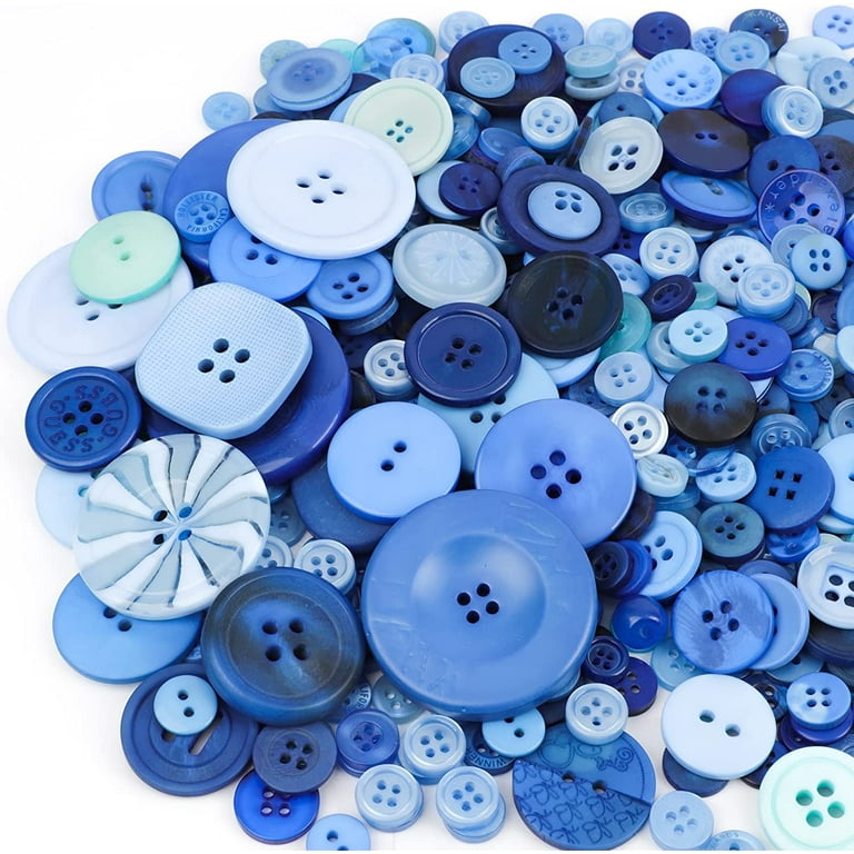 Resin Craft Buttons for Sewing, Assorted Sizes Red Buttons for DIY Crafts,  Children's Manual Button Painting, DIY Handmade Ornament, About 600 Pcs