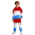 thumbnail image 2 of JAJAHO Kids Sweatsuit Boys Girls Ice Cream Print Outfit Long Sleeve Hoodies And Sweatpants 2 Piece Set 2-13Y, 2 of 5