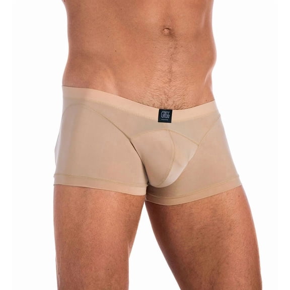Men's Gregg Homme 95505 Virgin Stretch Microfiber Boxer Brief (Nude L)