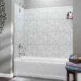 thumbnail image 6 of Palisade 25.6in x 14.8in Vinyl Wall Tile Shower Kit in Adobe Drift, 6 of 7