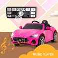 thumbnail image 3 of Uenjoy Maserati GranCabrio 12V Electric Kids Ride On Car with RC Remote Control, 3 of 4