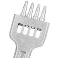 thumbnail image 4 of Prong Chisel, Hole Puncher, High-carbon Steel 4mm Multi-size Round For Punching Leather, 4 of 8