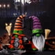 thumbnail image 2 of Gray Gnomo de Halloween, escoba, araña, gnomos de peluche rellenos, decoración de adorno para fiesta de Halloween, suministros de decoración para mesa de comedor de granja, 2 of 5