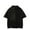 Black, variant on Summer Shirts for Men Casual Solid Color Button Lapel Short Sleeve Athletic T Shirt Top Casual Shirt Smart Casual Style