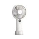 thumbnail image 2 of Ventilador portátil de mano (blanco), ventilador personal recargable con pilas, horas de trabajo para actividades al aire libre, regalo de verano para hombres y mujeres, 2 of 4