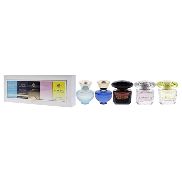 Versace by Versace, 5 Piece Variety Mini Gift Set for Women New