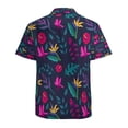 thumbnail image 3 of High Quality Hawaiian Shirts for Men Short Sleeve Aloha Beach Shirt Floral Summer Casual Button Down Shirts Blouses P46WPW, 3 of 7
