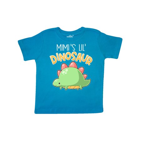 

Inktastic Mimi s Lil Dinosaur with Cute Stegosaurus Gift Toddler Boy or Toddler Girl T-Shirt