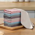 thumbnail image 5 of Microfiber Cloths Cleaning Cloths 10 Fish Scale Cleaning Cloth 25x25cm, Eco-Friendly Reusable Towel for Kitchen Glass Car Window Cleaning, 5 of 5