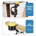 thumbnail image 6 of Headsets Cup Holder Headphone Hook Stand Desk Household Desktop Aluminum Alloy Office, 6 of 6