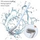 thumbnail image 3 of Escobilla de baño de silicona Golf Escobilla de baño de mango largo Escobillas de baño y soportes de baño Azul, 3 of 5
