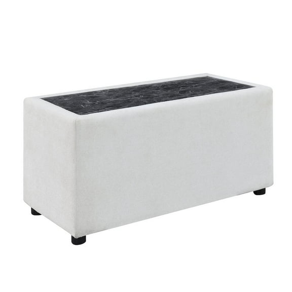 Acme Furniture Marisa Modular Console in Beige Boucle