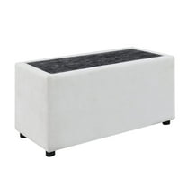 Acme Furniture Marisa Modular Console in Beige Boucle