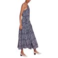 thumbnail image 2 of Roberta Roller Rabbit Women's Dihn Diti Long Dress Small Indigo, 2 of 3