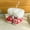 LLNew--Red, variant on Christmas Boots Ornaments - Cute Christmas Tree Decorations, Fabric & Faux Fur Festive Pendants, Ideal Holiday Gift
