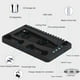 thumbnail image 5 of Soporte de refrigeración para consola PS5 / PS5 Slim, con cargador de mando, 4 puertos USB, 16 soportes para cartuchos de juegos y soportes para dispositivos multimedia remotos accesorios, 5 of 9