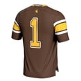 thumbnail image 3 of Men's GameDay Greats #1 Brown Wyoming Cowboys Football Jersey, 3 of 4