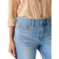 thumbnail image 5 of Levi Strauss Signature Women's and Women's Plus Mid Rise Slimming Bootcut Jeans, Sizes 2-26, 5 of 7