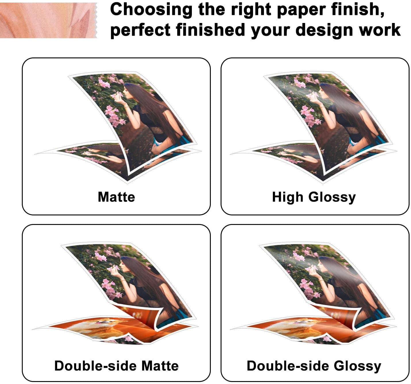 Make single sided paper, double sided! – Sunday L Designs.com