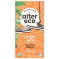 thumbnail image 5 of Alter Eco Truffle Thins, Dark Chocolate Bar, Orange Creme, Organic-2.96 oz, 5 of 5