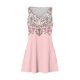 thumbnail image 5 of vestido casual de mujer con bolsillos vestido de playa boho de verano blusas florales para mujer camisetas vestido con cuello en v vestidos sin mangas sueltos rosa fuerte / 2xl, 5 of 7