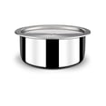 thumbnail image 3 of Tope en Acier Inoxydable Argenté avec Couvercle 1.4 Litres 16 cm / Base Induction Patila, 3 of 4