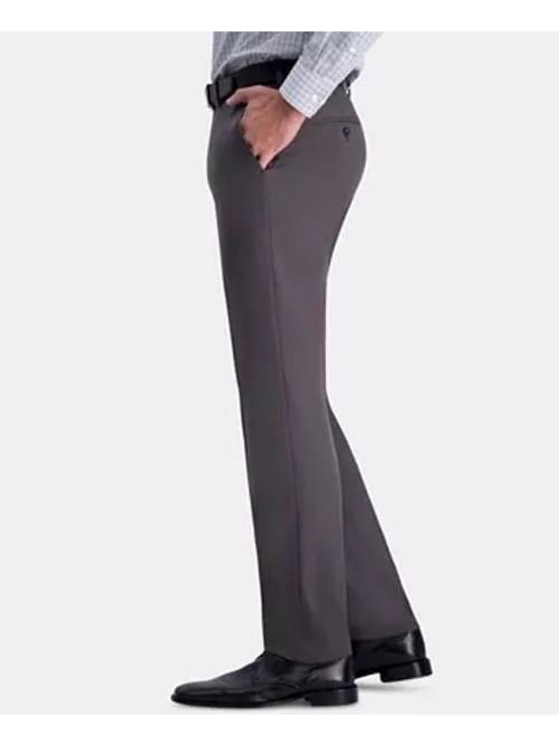 Haggar Mens Premium Comfort Stretch Slim Fit Dress Pant - Walmart.com