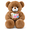 Brown Heart, variant on Amorie Teddy Bear Plush, 21.7 in, Light Brown Scarf