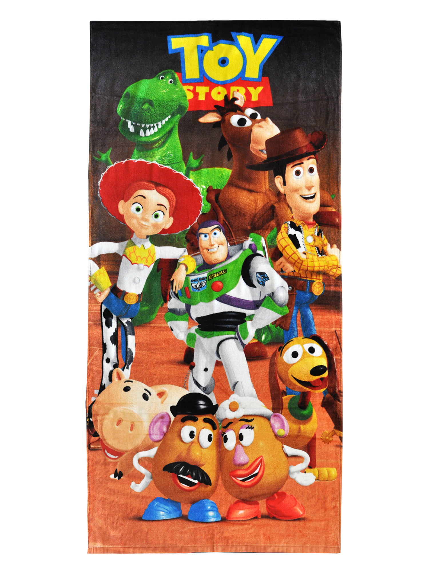 KIDS OFFICIAL DISNEY GIFT NEW TOY STORY 4 WE'RE BACK BEACH TOWEL