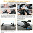 thumbnail image 3 of Universal Roof Rack, Imountek Car Crossbars Aluminum Cargo Carrier Rooftop Cross Bars, 47.24in, 3 of 11