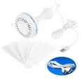 thumbnail image 3 of CIYISON 16.5inch 5W USB Tent Fan Air Cooler Gazebo Ceiling Fan with 6 Blades Canopy Fan, 3 of 21