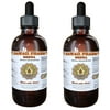Senna (Senna Alexandrina) Tincture, Organic Dried Leaf Liquid Extract, Fan Xie Ye, Herbal Supplement 2x2 oz