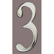 Mailbox Accessories  Stnls Steel Address Numbers Size - 2  Number - 3-Stainless Steel