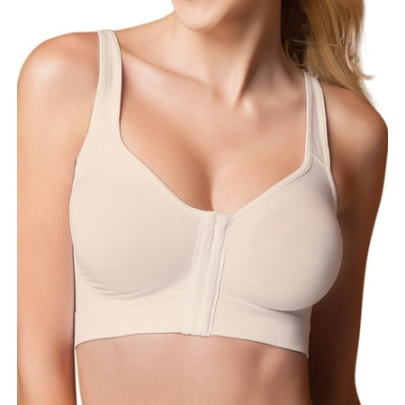 Women's Annette WL07BR Post Surgery Front Close Racerback Leisure (Best Bra For Post Surgery)