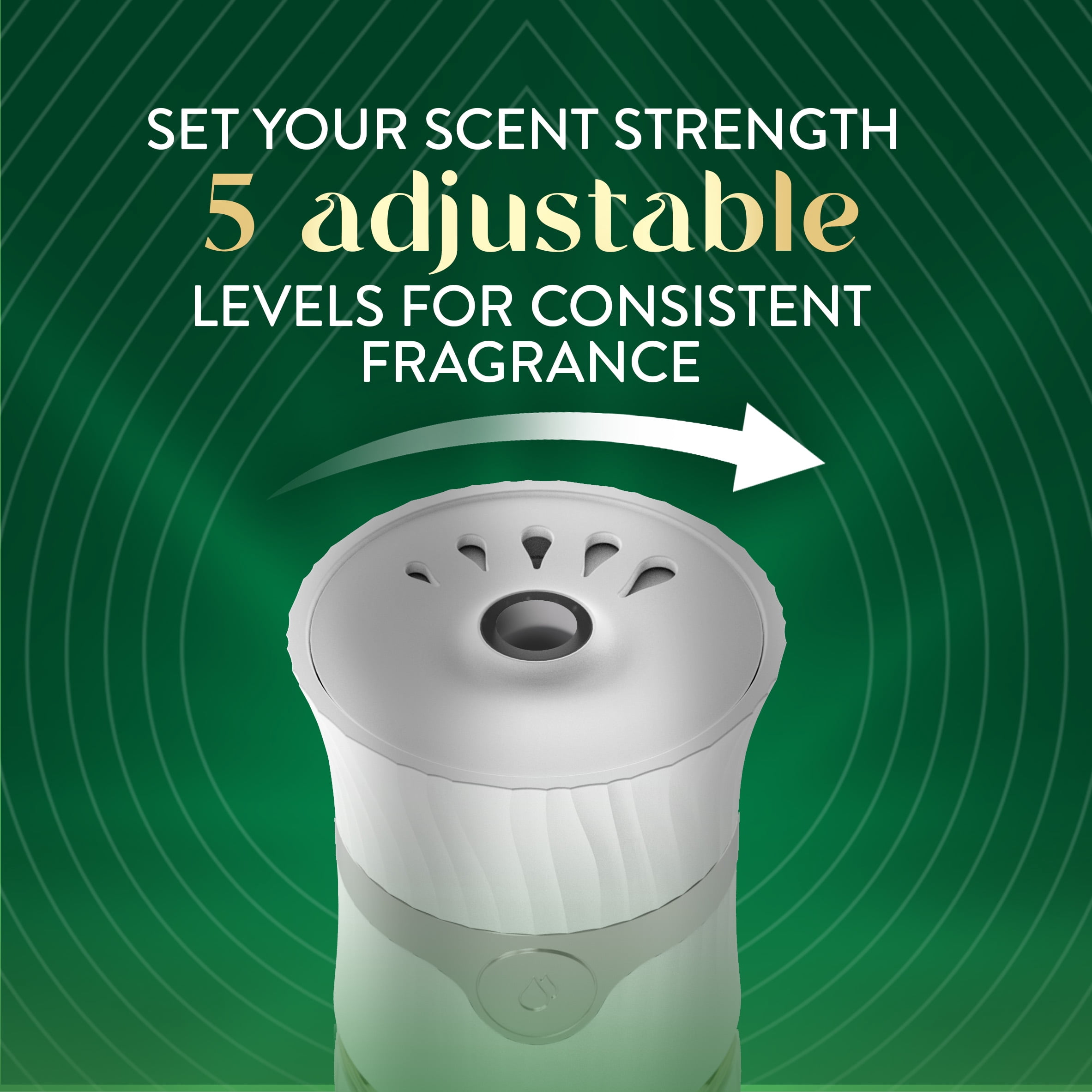 Air Wick Advanced Plug-in Scented Oil Warmer, Long-Lasting Fragrance Device, 1 Count
