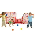 thumbnail image 3 of Dimple Pop Up Play Tent Set with Interconnecting Tunnel for Kids Indoor Outdoor Play, 3 of 4