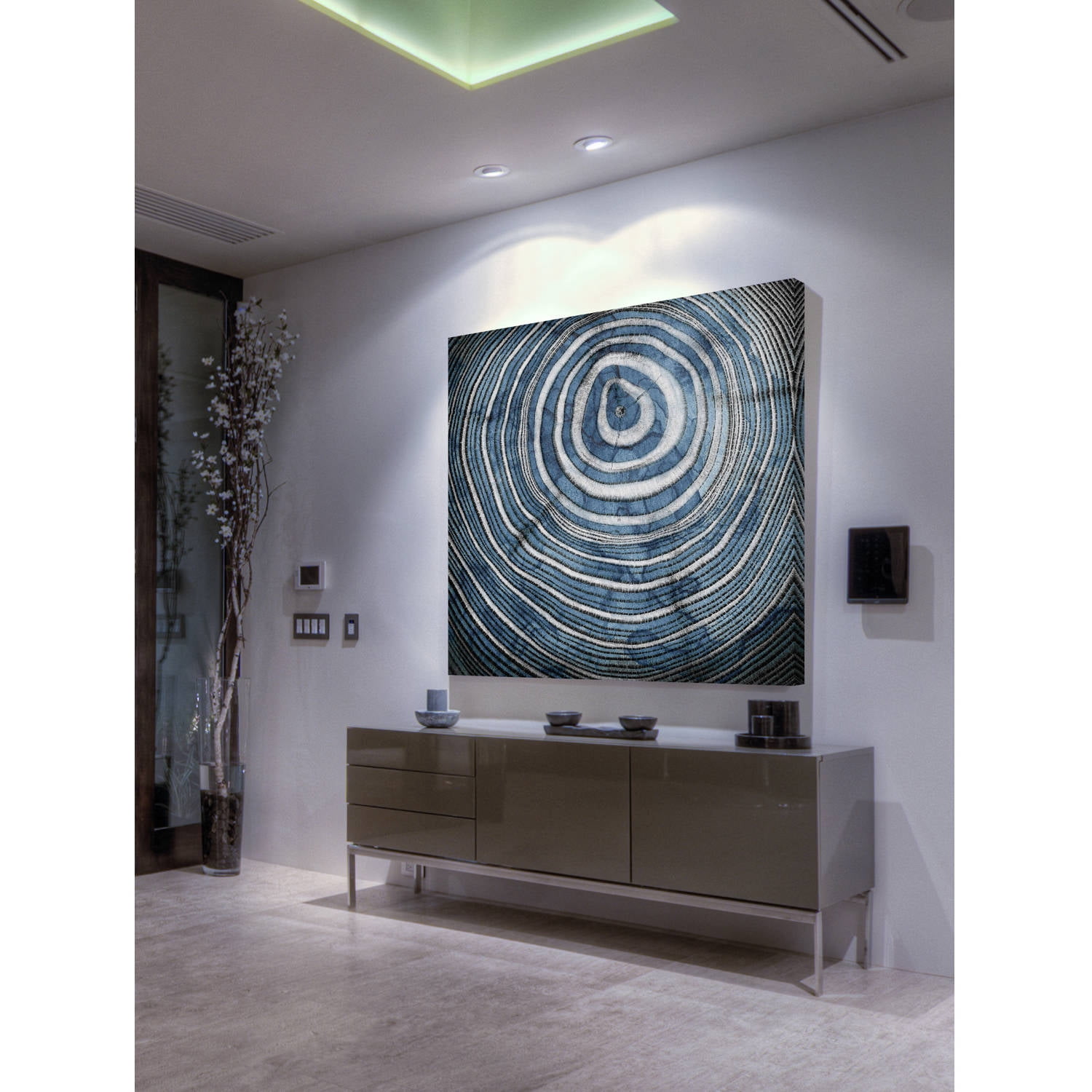 "Spiraling In" Painting Print on Wrapped Canvas
