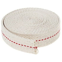 Yongcuo High-Quality Cotton Wick for Oil Lamps and Lanterns Durable, Long-Lasting, 1 Inch Wide, 33 Feet Roll, Easy to Cut Beige