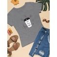 thumbnail image 3 of But First Coffee Butterflies T-Shirt Women -Image by Shutterstock, Female 3X-Large, 3 of 4