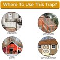 thumbnail image 4 of Flip N’Slide Bucket Lid Mouse/Rat Trap - flip and Slide Mouse Traps Humane cage Bucket Device no See Kill for House Outdoors Indoor - Say Goodbye to Mouse Traps Sticky Pads 1 Pack, 4 of 7