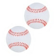 thumbnail image 1 of 9 Inch Foam Baseball Soft Baseballs Bulk Adult Leather Training Baseball 2 Pack, 1 of 6