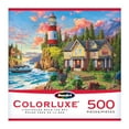 thumbnail image 4 of RoseArt Colorluxe 500-Piece Lighthouse Near the Sea Adult Interlocking Puzzle, 4 of 5