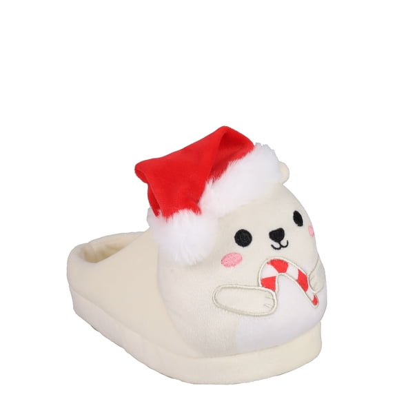 Little & Big Kids Squishmallows Brooke the Polar Bear White slipper