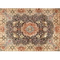 thumbnail image 1 of Ahgly Company Machine Washable Indoor Rectangle Traditional Dark Sienna Brown Area Rugs, 2' x 5', 1 of 7