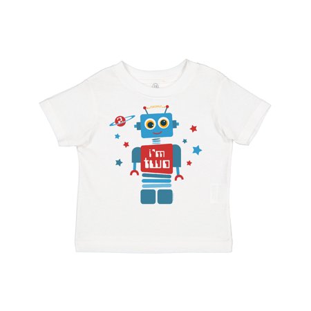 

Inktastic Robot 2nd Birthday Gift Toddler Boy Girl T-Shirt
