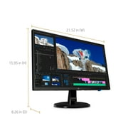 HP Desktop and 23.8 Monitor Bundle, AMD Ryzen™ 3 2200G, AMD Radeon™ Vega 8 Graphics, 8GB SDRAM, 1TB HDD, DVD, 590-p0103wb