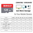 thumbnail image 5 of BERGUF 128GB High Speed Flash Memory Card with SD Adapter, Compatible for Smartphones, Tablets, Cameras and More, 5 of 8