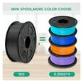 thumbnail image 3 of 0.25KG 3D Filament Mini Spool PLA Filament, 1.75mm Small Environmental Protection No Waste New For 3D Print ,Easy to Use, 3 of 7