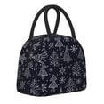 thumbnail image 2 of XMXT Reusable Insulated Lunch Bag Women Men, Christmas Tree Decorations Lunchbox Large Lunch Box Tote Bags for Work School, 2 of 9